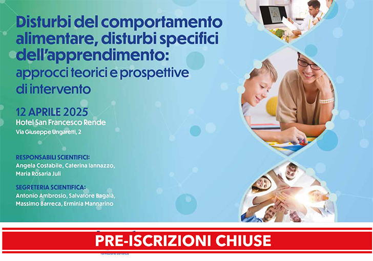 Disturbi del comportamento alimentare, disturbi specifici dell’apprendimento: approcci teorici e prospettive di intervento 